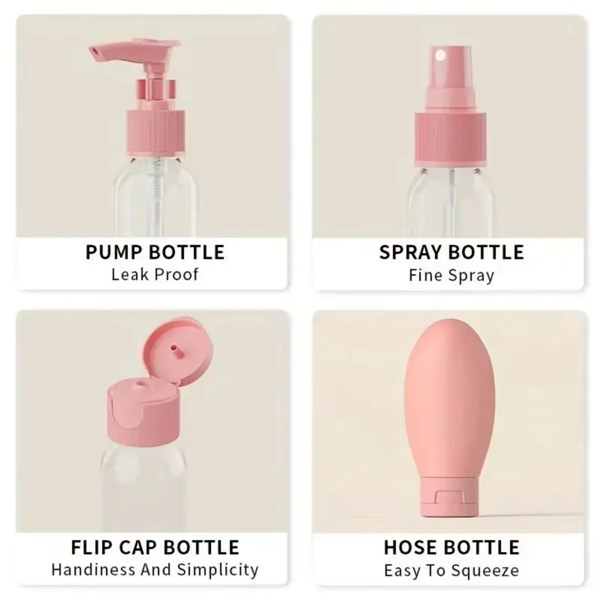 Travel Bottles Set With Storag - Misting Bottle Fine ulasan dan harga