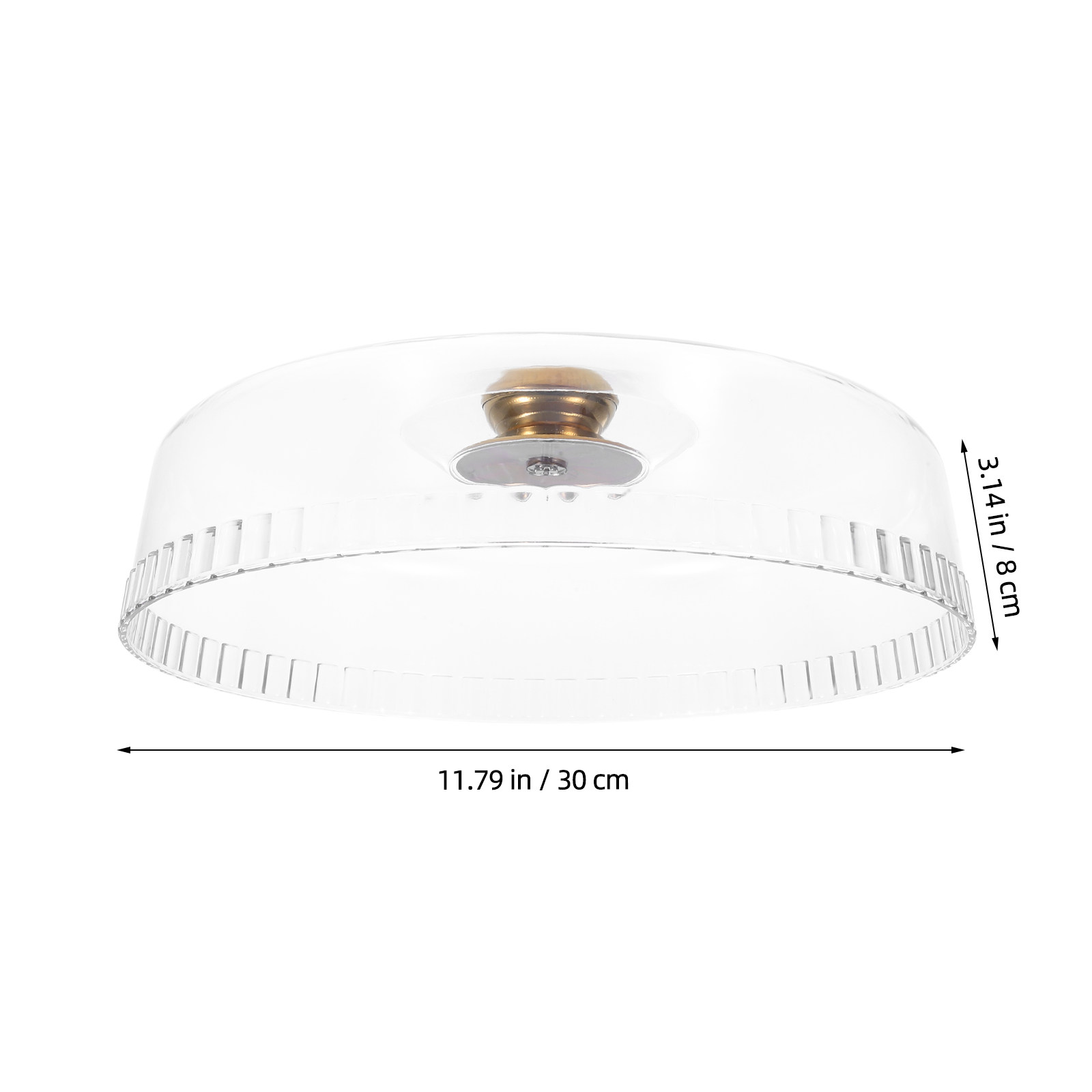 30Cm Clear Acrylic Cake Dome C - Plastic Dome Clear ulasan dan harga