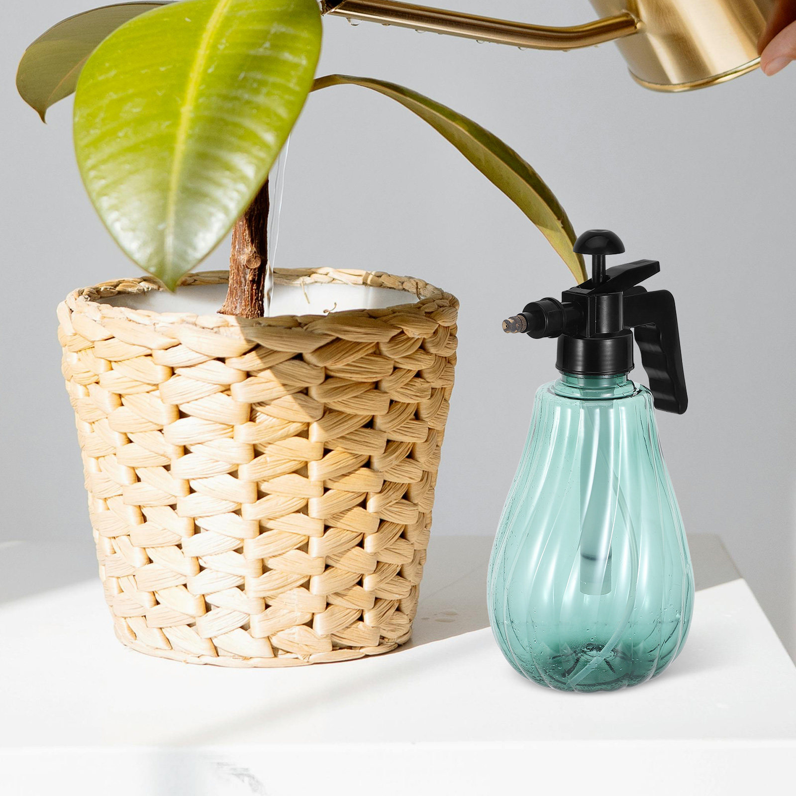 Handheld Pet Bath Sprayer Gree - Misting Bottle Fine ulasan dan harga