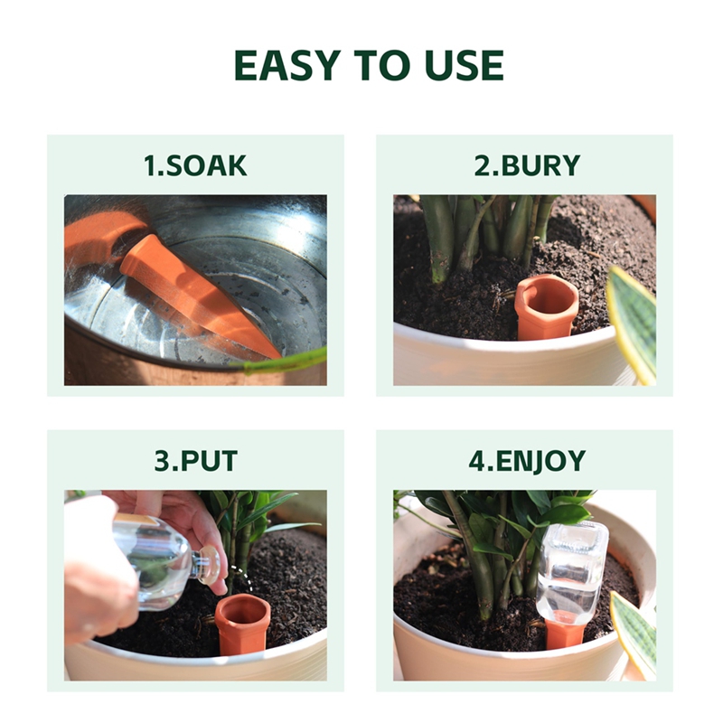 Terracotta Watering Spikes,Win - Self Watering Insert ulasan dan harga
